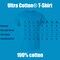 Gildan Men's Ultra Cotton Short Sleeve T-Shirt, Adult Blank Tee for DIY Printing, Sapphire (S- 5XL)